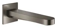Pipa cada Grohe Plus 13404AL3, 1/2 inch, universala, 16.8 cm, aerator, mat, Hard Graphite