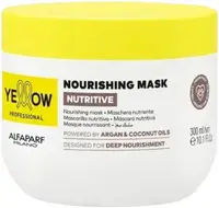 Alfaparf Yellow Nutritive Mască hrănitoare cu argan și cocos, 300 ml