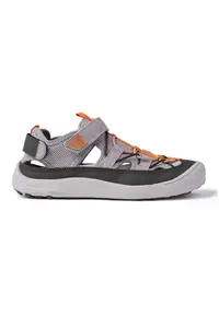 Sandale fisherman cu velcro Dunbarton - Maro taupe