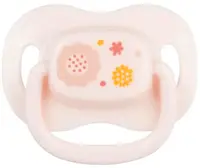Suzetă din silicon Canpol - Newborn Baby, 6-18 luni, floare