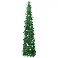vidaXL Brad de Crăciun artificial tip pop-up, verde, 150 cm, PET