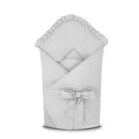 Paturica de infasat MimiNu din bumbac 75x75 cm Royal Grey
