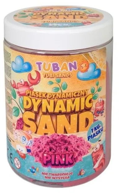 Nisip dinamic Tuban - Roz, 1 kg