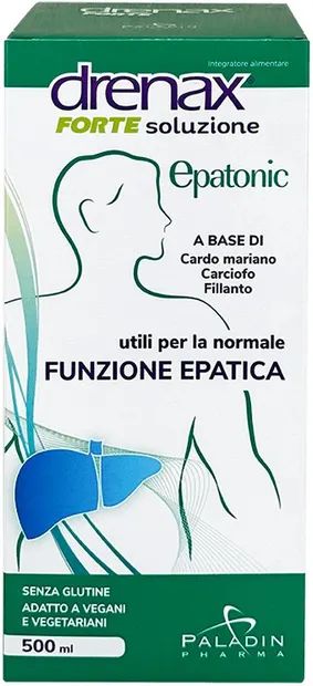Drenax Forte Soluție Epatonic Pentru ficat și bilă, 500 ml, Paladin Pharma
