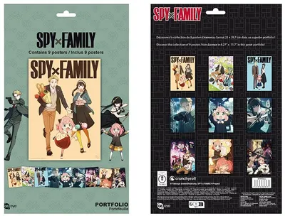 Set mini postere GB eye Animation: Spy x Family - Characters