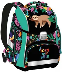 Ghiozdan școlar Colorino Boogie - Wildkid, cu 1 compartiment