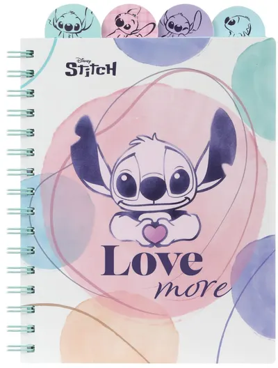 Caiet cu spirală Cool Pack Disney - Stitch 3, A5, 100 coli