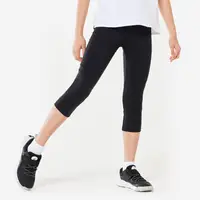 Pantalon S500 educație fizică negru Fete