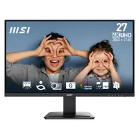 Monitor Consumer MSI PRO MP273U, 27", 3840 x 2160 pixeli, Black, 2 ani Garantie