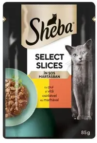 Sheba Plic Pui/Vita 85 g