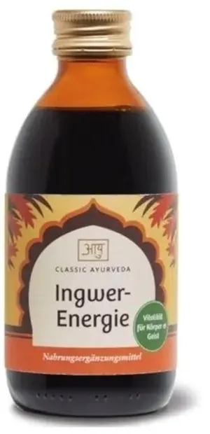 Ingwer-Energie Tonik pentru energie, 250 ml, Amla Natur