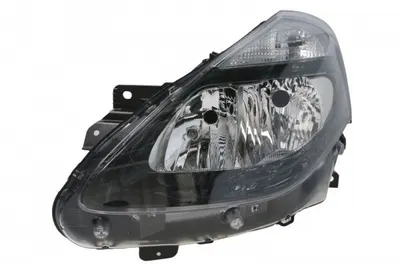 Far stanga (H7, reglaj electric, fara motor, fundal negru) RENAULT CLIO, CLIO III dupa 2009