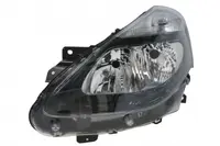 Far stanga (H7, reglaj electric, fara motor, fundal negru) RENAULT CLIO, CLIO III dupa 2009