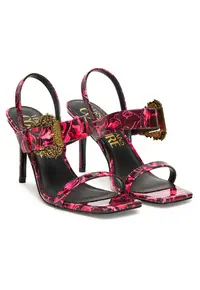 Sandale dama - Burgund Magenta - piele ecologica