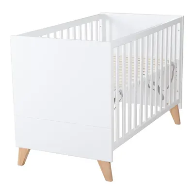 Pătuț alb 60x120 cm Léon – Roba
