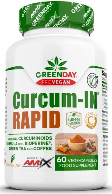 GreenDay Curcum-In Rapid, 60 capsule, Amix
