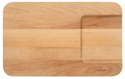 Tocător Brabantia - Profile Wooden, 40 x 25 cm, pentru legume
