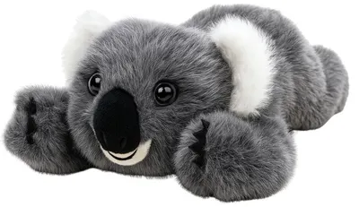 Jucărie de pluș Lean Toys - Koala, 30 cm, gri