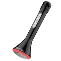 Microfon cu led WB MI-MIC Black