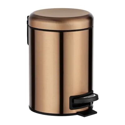 Coș de gunoi cu pedală Wenko Leman, 3 l, arămiu