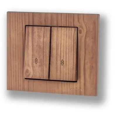 Comutator ST Grano Ovivo OV00342, 10A, 250V, IP20, woods masiv