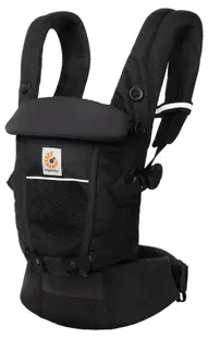 Rucsac ergonomic pentru bebeluși Ergobaby - Adapt SoftFlex Mesh, Negru Onyx