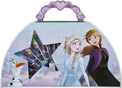 Set pentru colorat GIM Frozen - În valiză, 51 piese