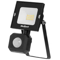 Reflector LED 10W cu senzor de miscare 10W 6500K 230V REBEL URZ3622