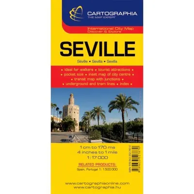 Hartă rutieră Sevilla - Paperback - ***
