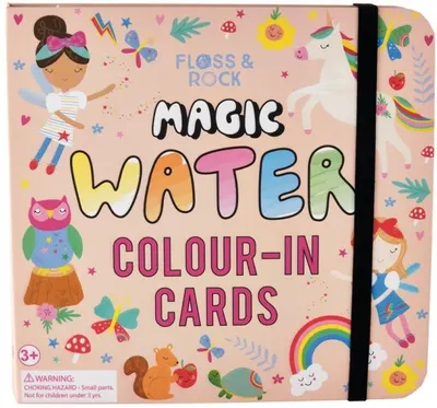 Carti de desen pentru copii Floss and Rock Magic Water - Zana curcubeului