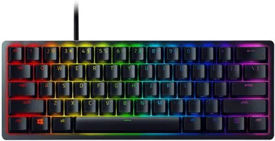 Tastatură gaming Razer - Huntsman Mini, Optical Red, neagră