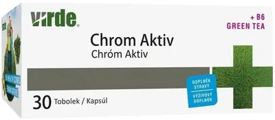 Chrom + Ceai verde + Zinc, 30 capsule, Virde