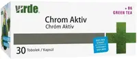 Chrom + Ceai verde + Zinc, 30 capsule, Virde