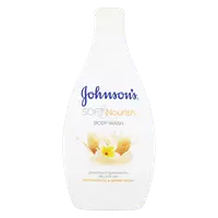 Gel de dus cu ulei de migdale si aroma de iasomie Soft & Nourish, 400ml, Johnson&Johson