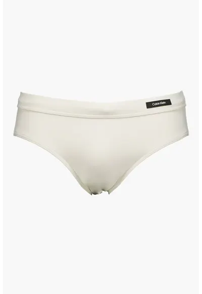 Slip de baie cu snur - Crem
