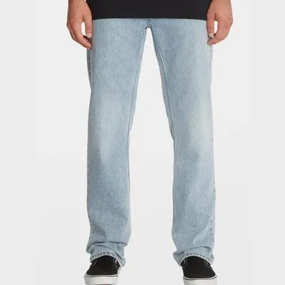 Pantaloni Volcom Solver Denim Albastru