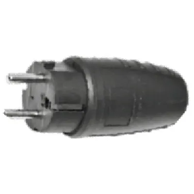 Stecher Cauciucat cu CP IP44