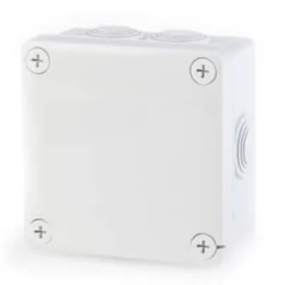 Doza de legaturin100x100x50mm IP55 GW 960°C GREY THERMOPLASTIC