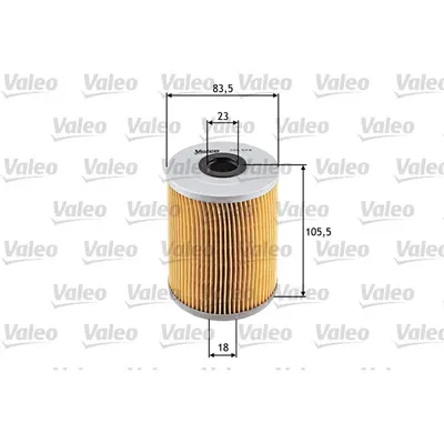 Filtru ulei VALEO 586574