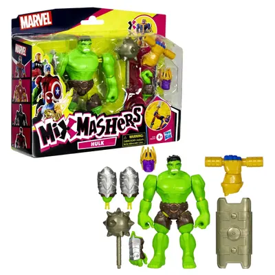 Figură de acțiune Hasbro Marvel MixMashers - Hulk, 12 cm