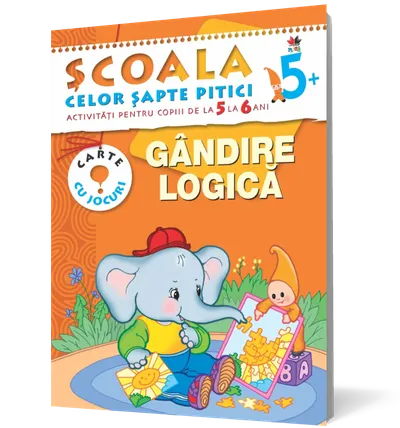 Gândire logică. Activitati pentru copiii de la 5-6 ani