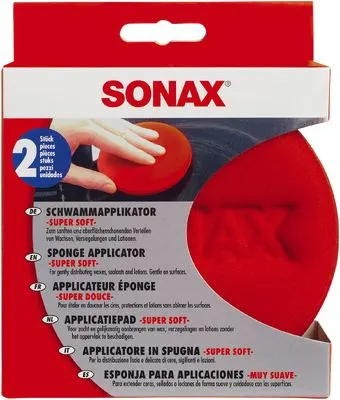 Burete moale pentru aplicarea solutiilor, Set 2 buc Sonax