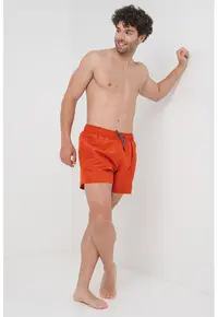 Pantaloni scurti de baie cu insertii logo