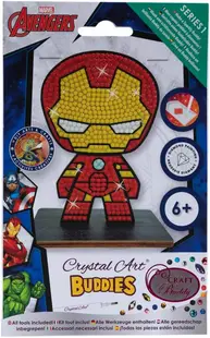 Figurină cu diamante Craft Buddy - Iron Man