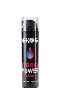 Lubrifiant anal, Eros, Hybride Power, 200 ml, bază apă și silicon