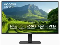 Monitor KOORUI – E2712K, 27'', FHD, VA, 144Hz, FreeSync, negru