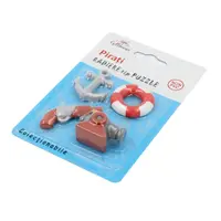 Radiere puzzle colecționabile seria Pirați pistol