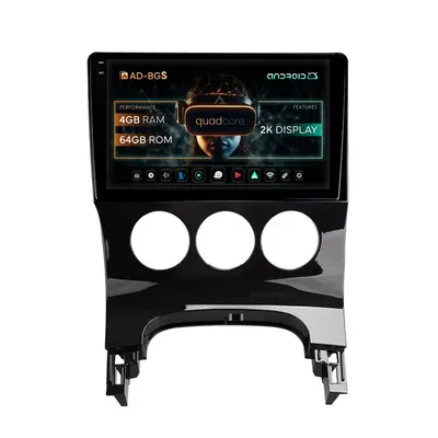 Navigatie 2K Peugeot 3008 5008, Android, S-Quadcore 4GB RAM + 64GB ROM, 9.5 Inch - AD-BGS90042K+AD-BGRKIT260