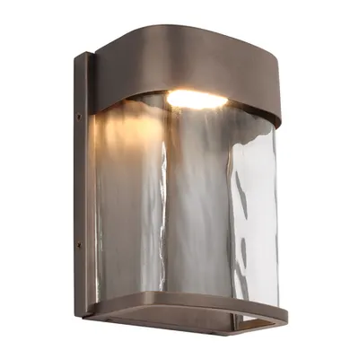 Aplica Bennie 1 Light Small LED Wall Light – Antique Bronze
