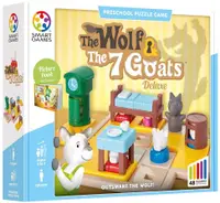 Puzzle educațional Smart Games - Lupul și cele șapte iezi mici